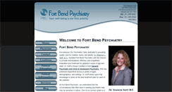Desktop Screenshot of fortbendpsychiatry.com